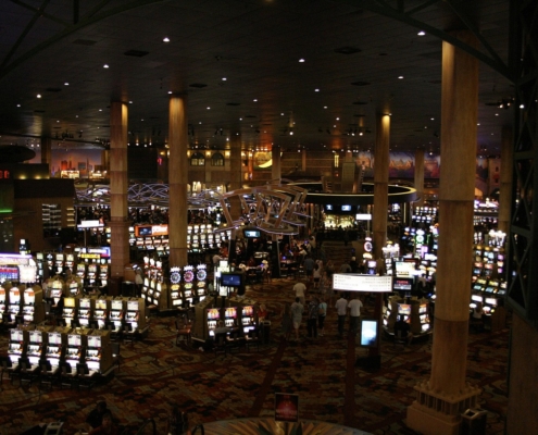 Rivers Casino Portsmouth interior gaming floor