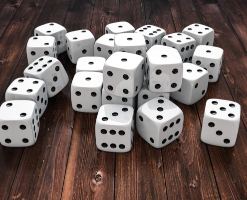 Dice control strategy