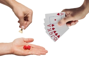Board games and dice
