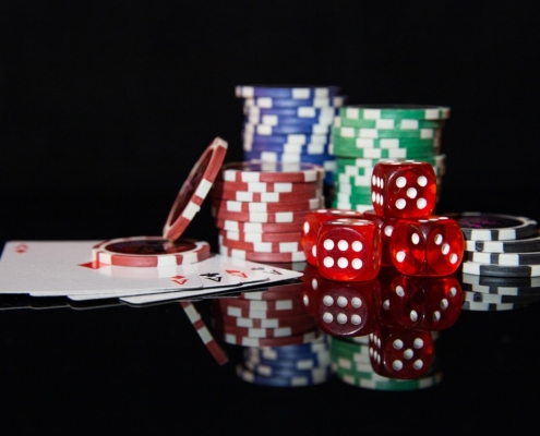 Blackjack table