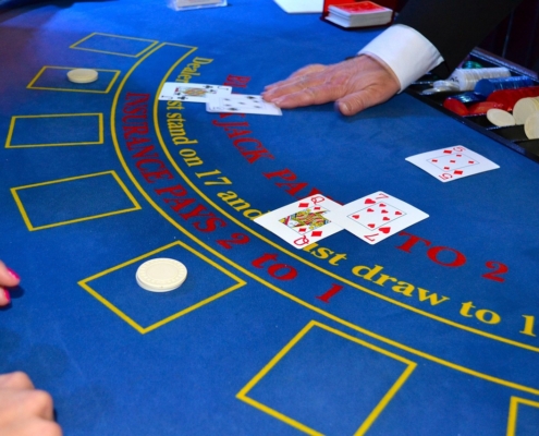 Live Blackjack Table