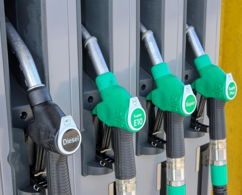Image of a gas pump