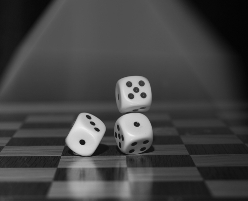 Dice game representation