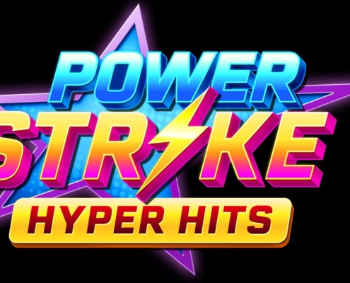 Power Strike Hyper Hits slot game logo