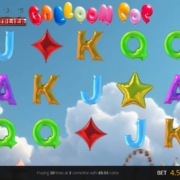 Balloon Pop slot gameplay screenshot