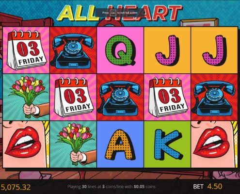 All Heart slot game icon