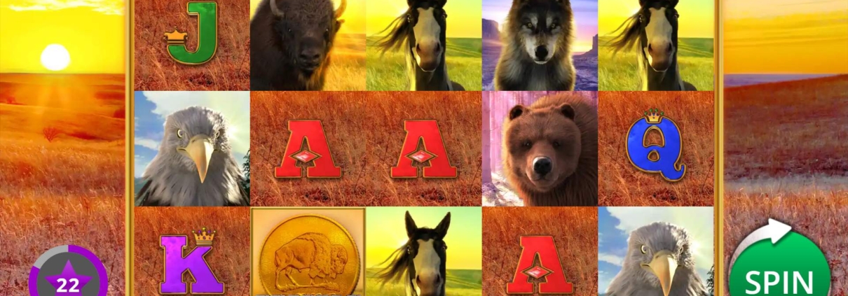 Great Golden Buffalo Gameplay Screen