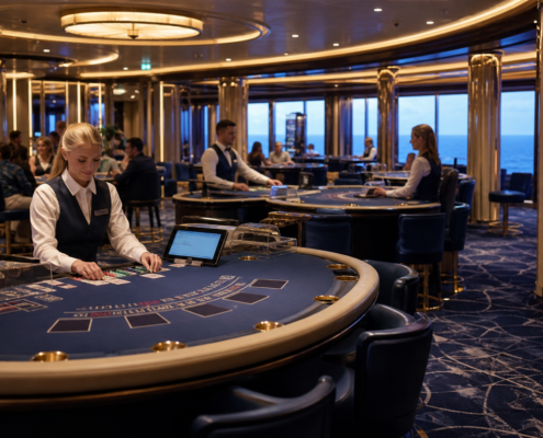 cruise ship casino technology editorial news image