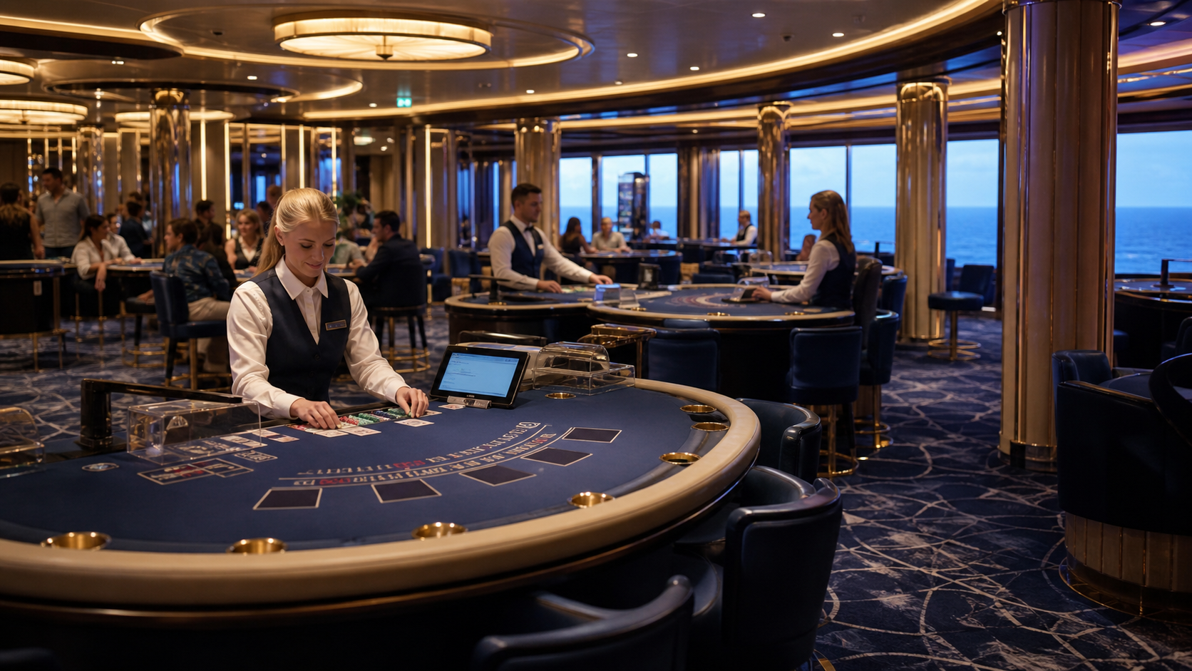 cruise ship casino technology editorial news image