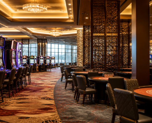 Kansas casino revenue editorial news image
