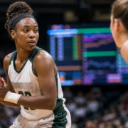 WNBA betting handle editorial news image