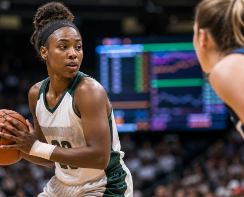 WNBA betting handle editorial news image