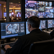 Editorial illustration for AI Casino Surveillance: eConnect 11 Brings Search to Gaming Security
