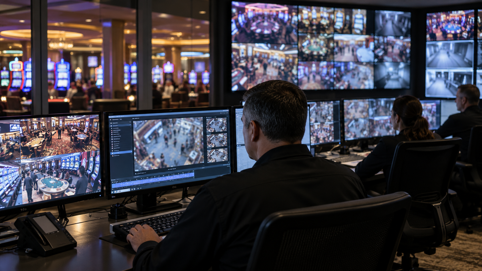 Editorial illustration for AI Casino Surveillance: eConnect 11 Brings Search to Gaming Security
