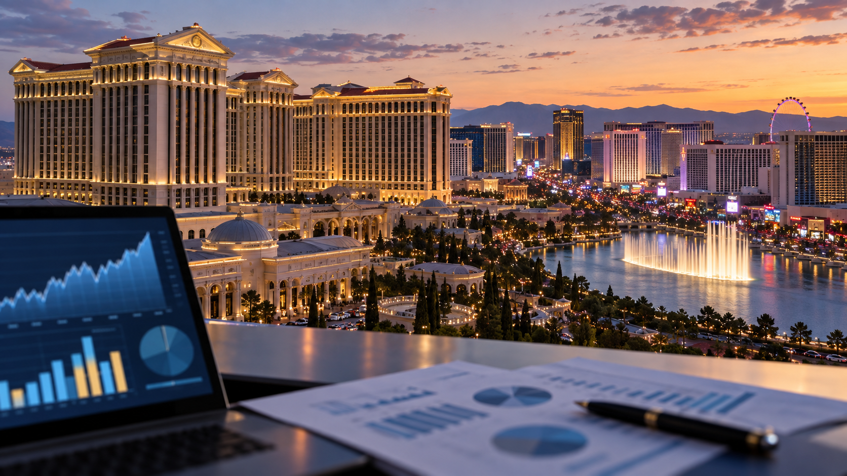 Editorial illustration for Caesars Third Quarter Earnings Put Cost Pressure in Focus