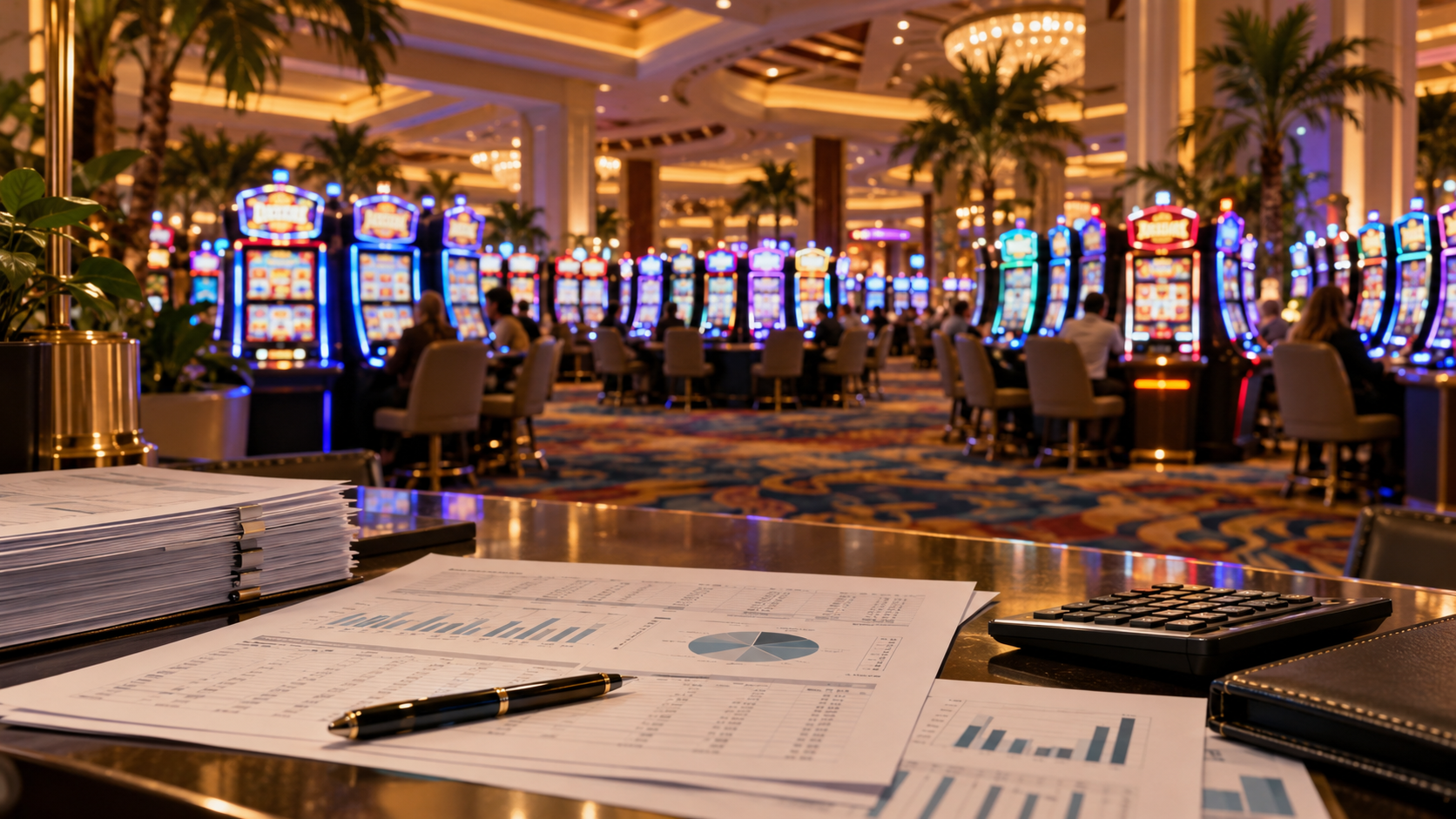 Editorial illustration for Florida Slots Revenue: September Total Falls to $51.5 Million