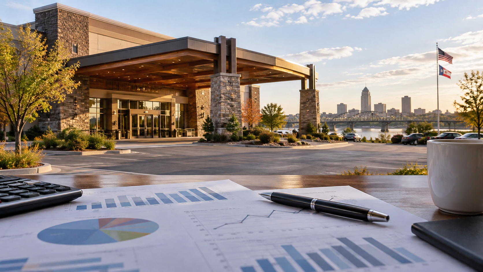 Editorial illustration for Iowa Casino Revenue: September Report Shows a 2.6% Decline