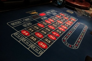 American Roulette table